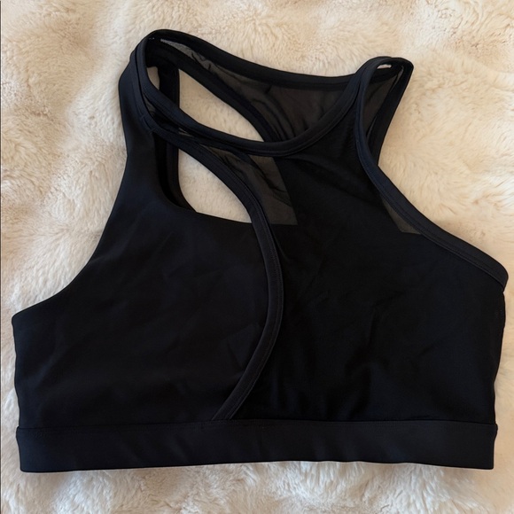 ALO Yoga Black Cutout Sports Bra - Picture 3 of 7